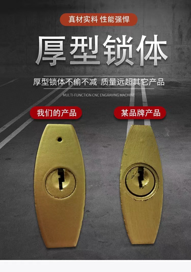 仿铜挂锁铁挂锁锁头小锁学生宿舍家用通开通用锁具批发柜门详情4