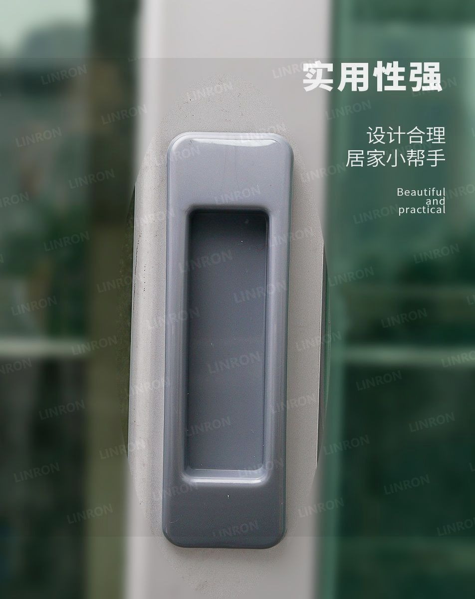 门把手免打孔窗户粘贴式衣柜拉手器强力粘胶阳台玻璃推拉移门拉手详情4