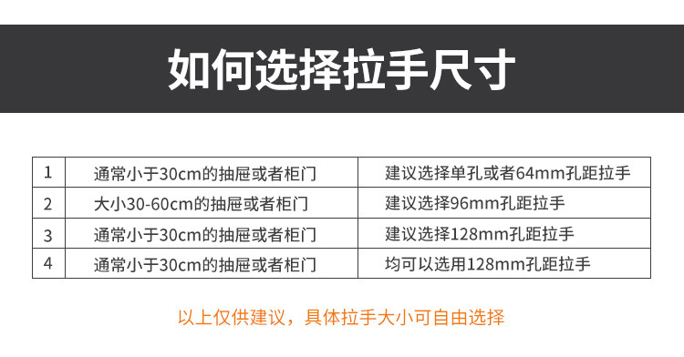 现代简约家装隐藏橱柜柜门门把手锌合金多色加厚抽屉柜门暗拉手详情28