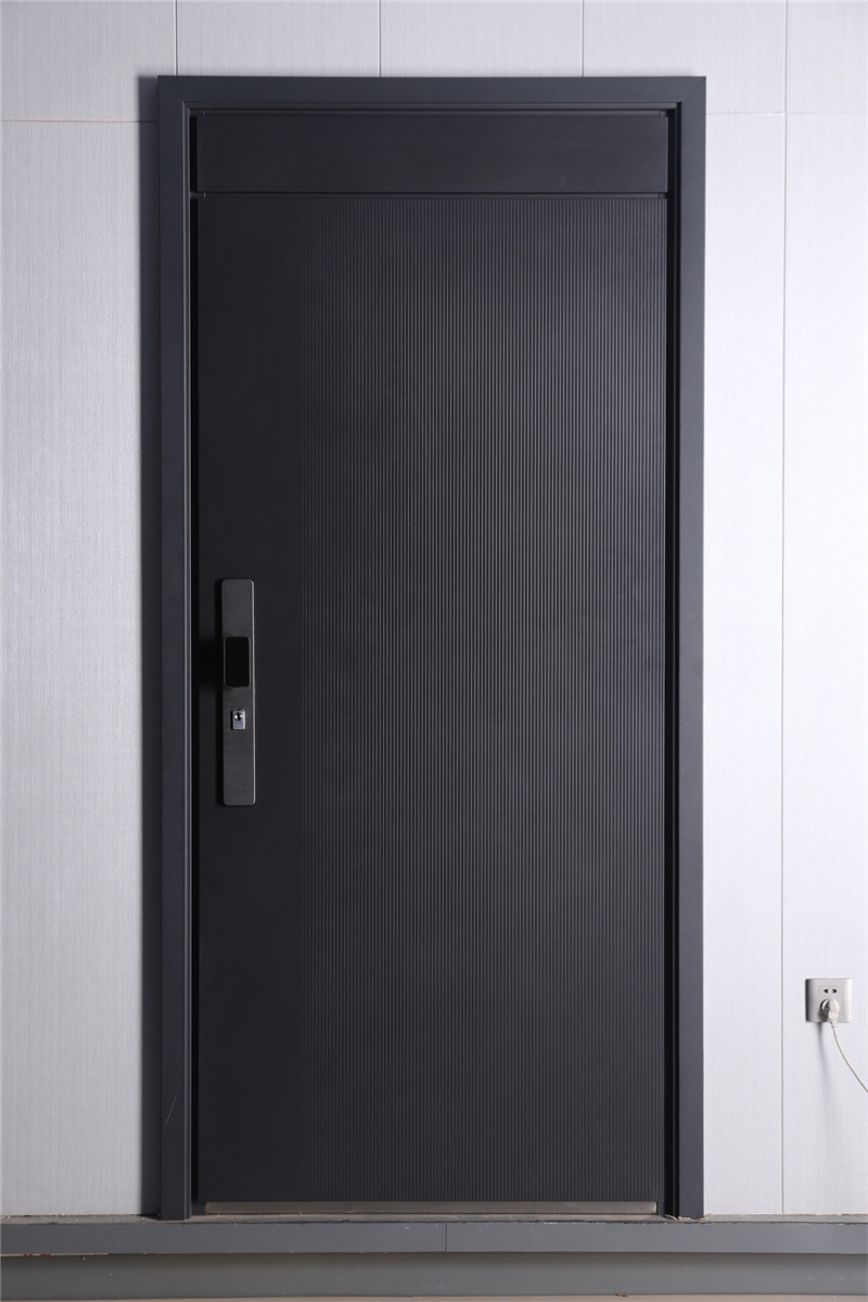 甲级防盗门精雕铸铝家用风格带门锁简约门入户门进户门简约防盗门详情2