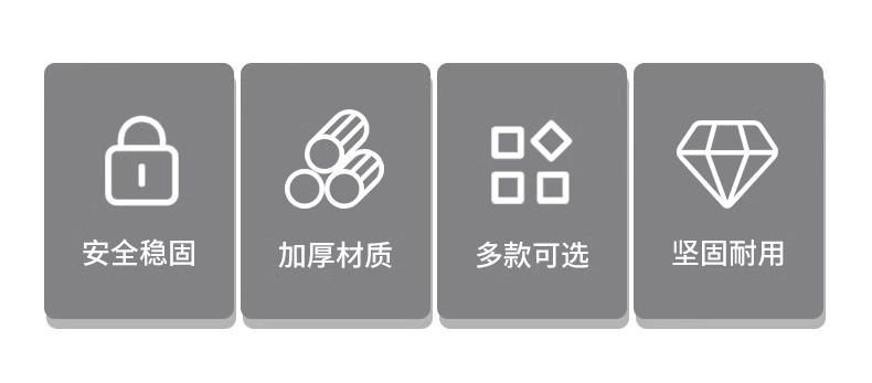 304不锈钢玻璃拉手把手加厚大门扶手推拉门木门无框门大拉手详情2