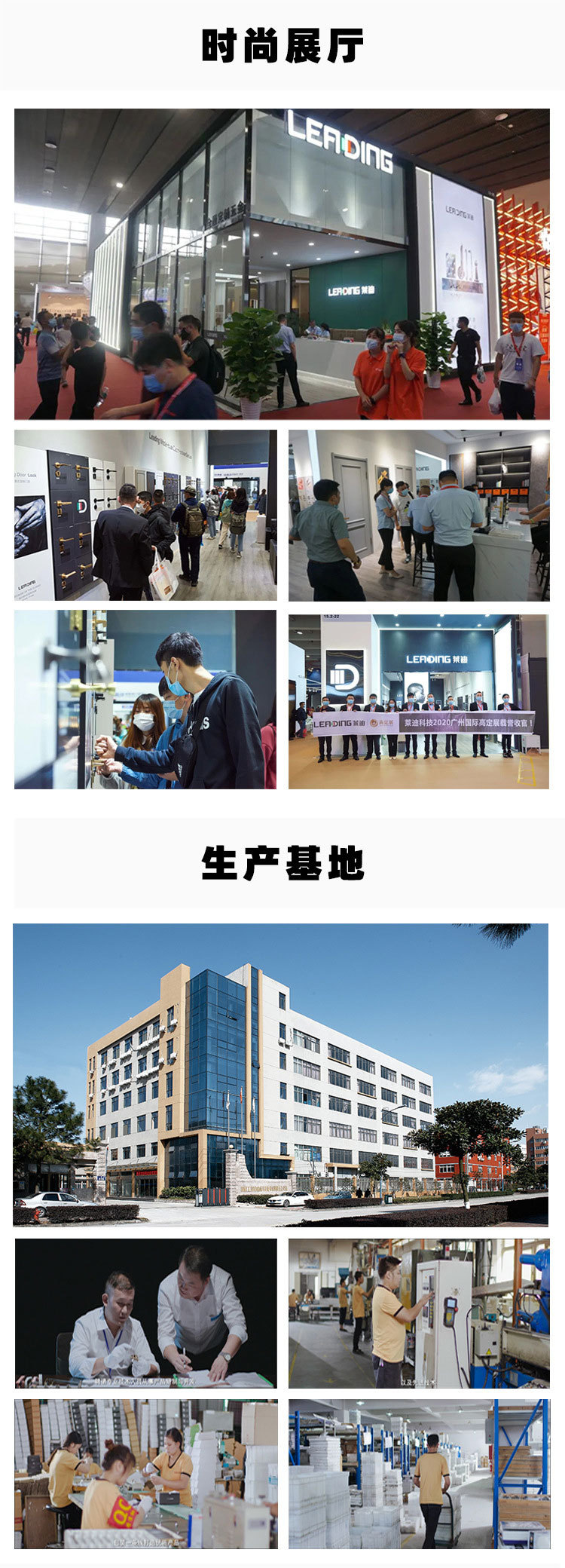 现代简约门锁室内分体锁磁吸静音卧室房门锁灰色实木门把手执手锁详情14