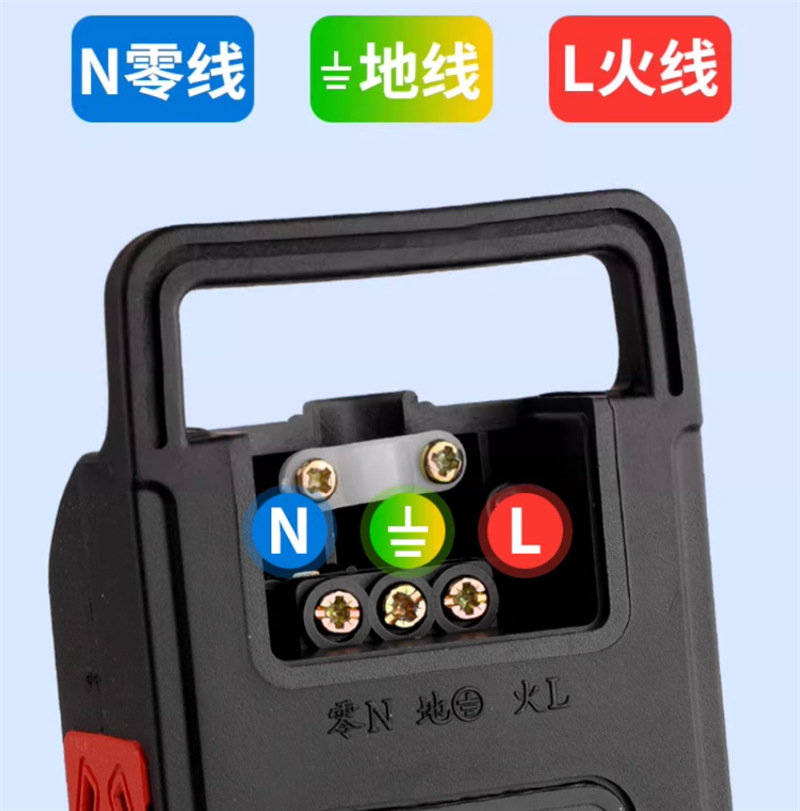 防摔手提10/16a工程插座大功率家用插板无线插排防摔爆款地拖插座详情8