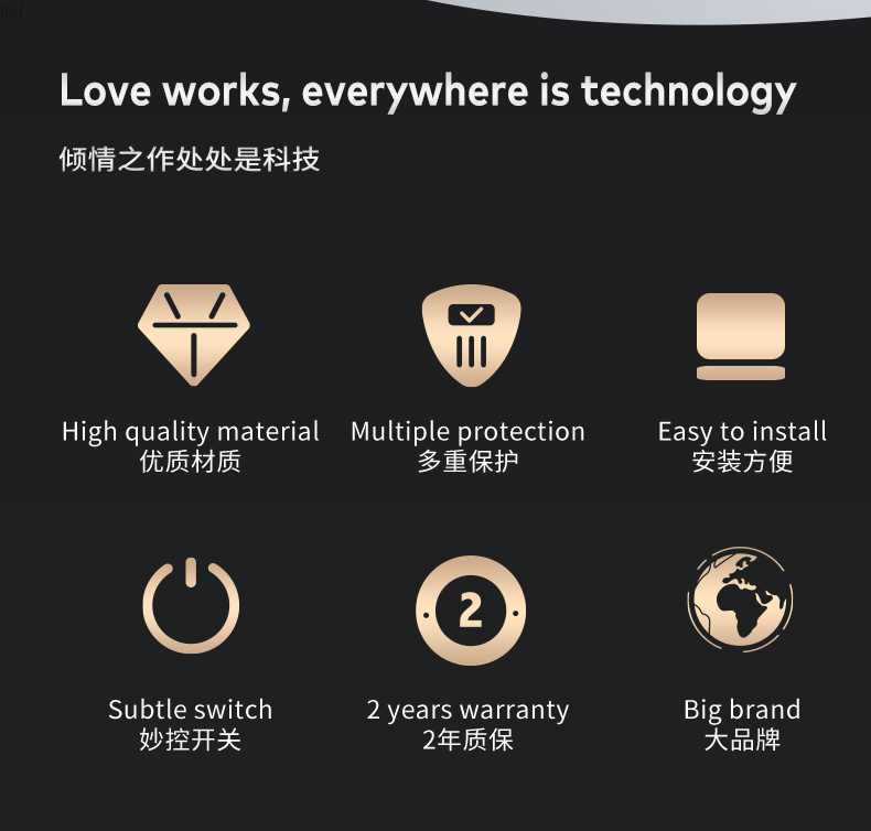 南非墙壁插座BC2-4详情5
