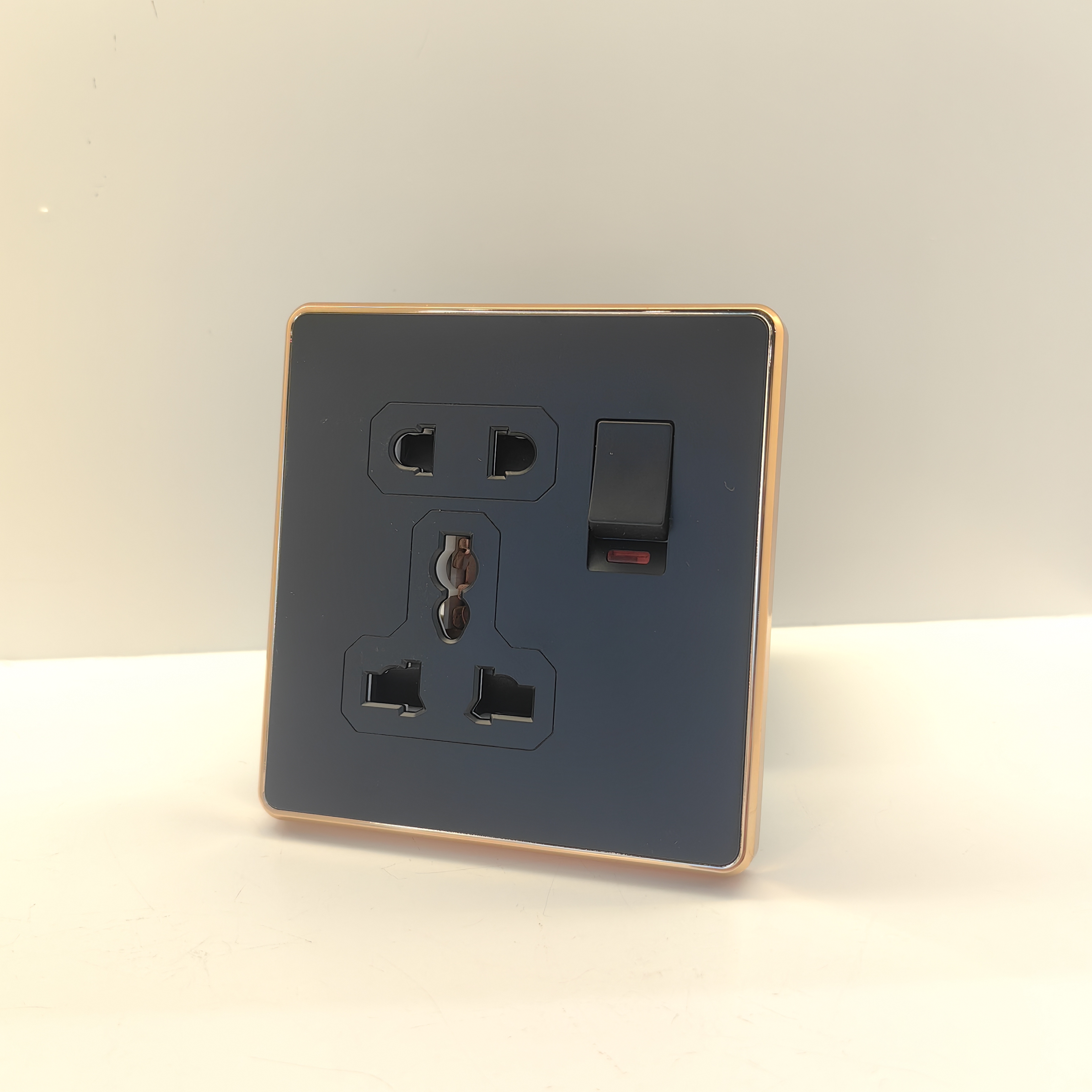 E98 PLASTIC BOX SOCKET,GREY/ GOLDEN/ WHITE ALABASTER SOCKET详情3