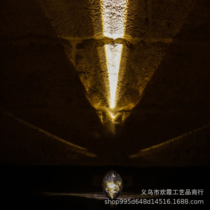天使之眼水晶台灯创意个性卧室床头氛围网红落日夕阳红投影装饰灯详情5