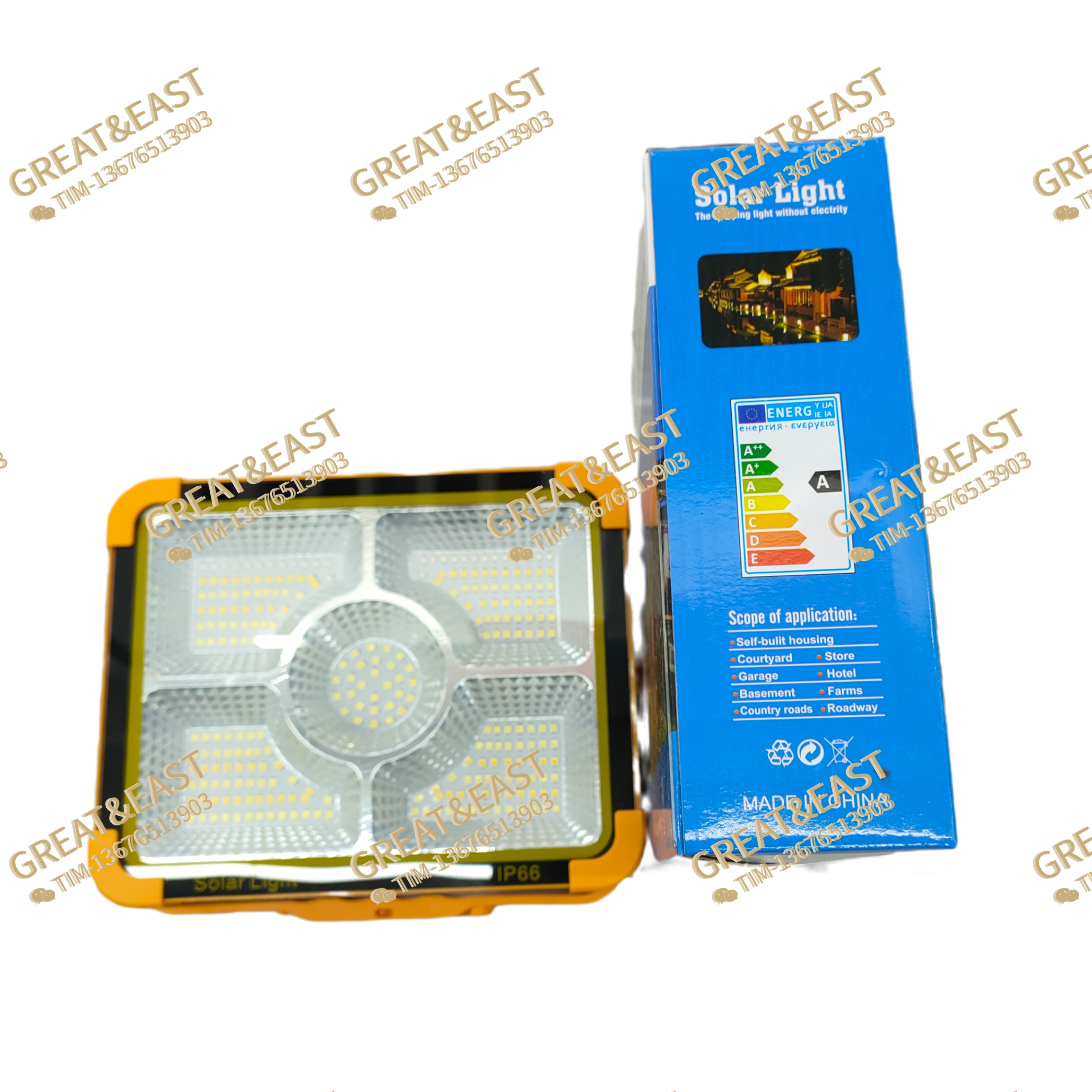 新能源产品Solar Light D18 5格手提灯详情4