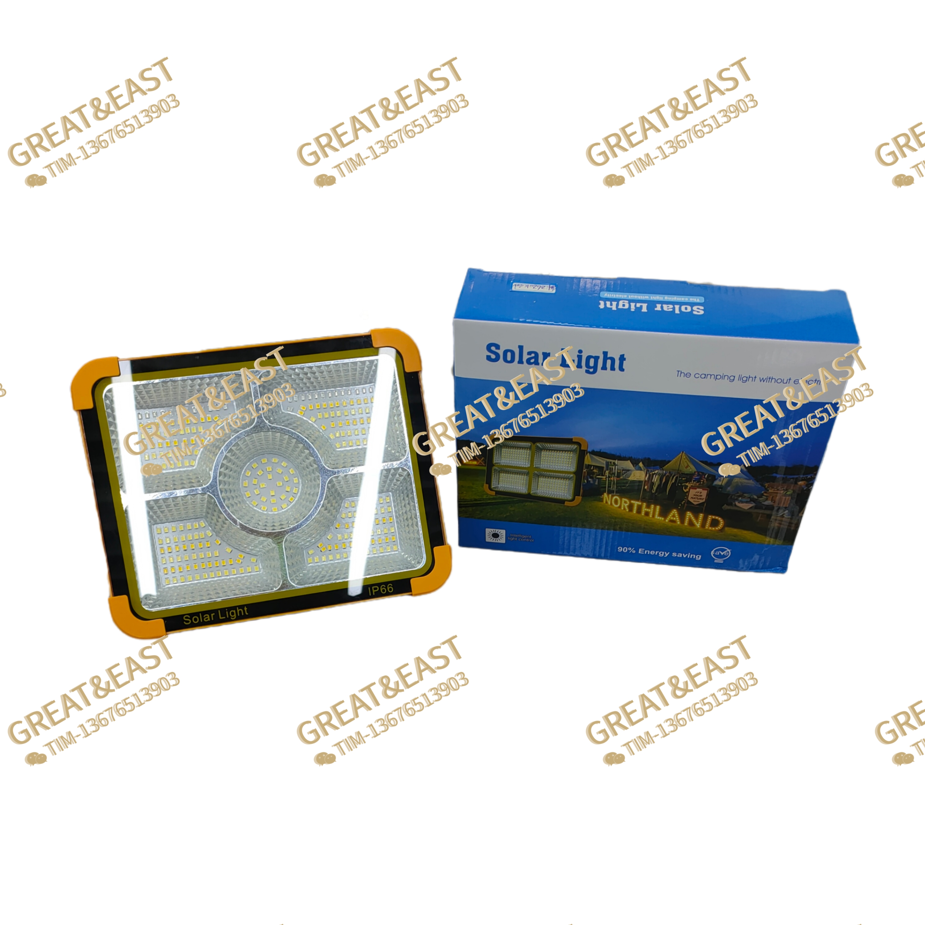 新能源产品Solar Light D18 5格手提灯详情1