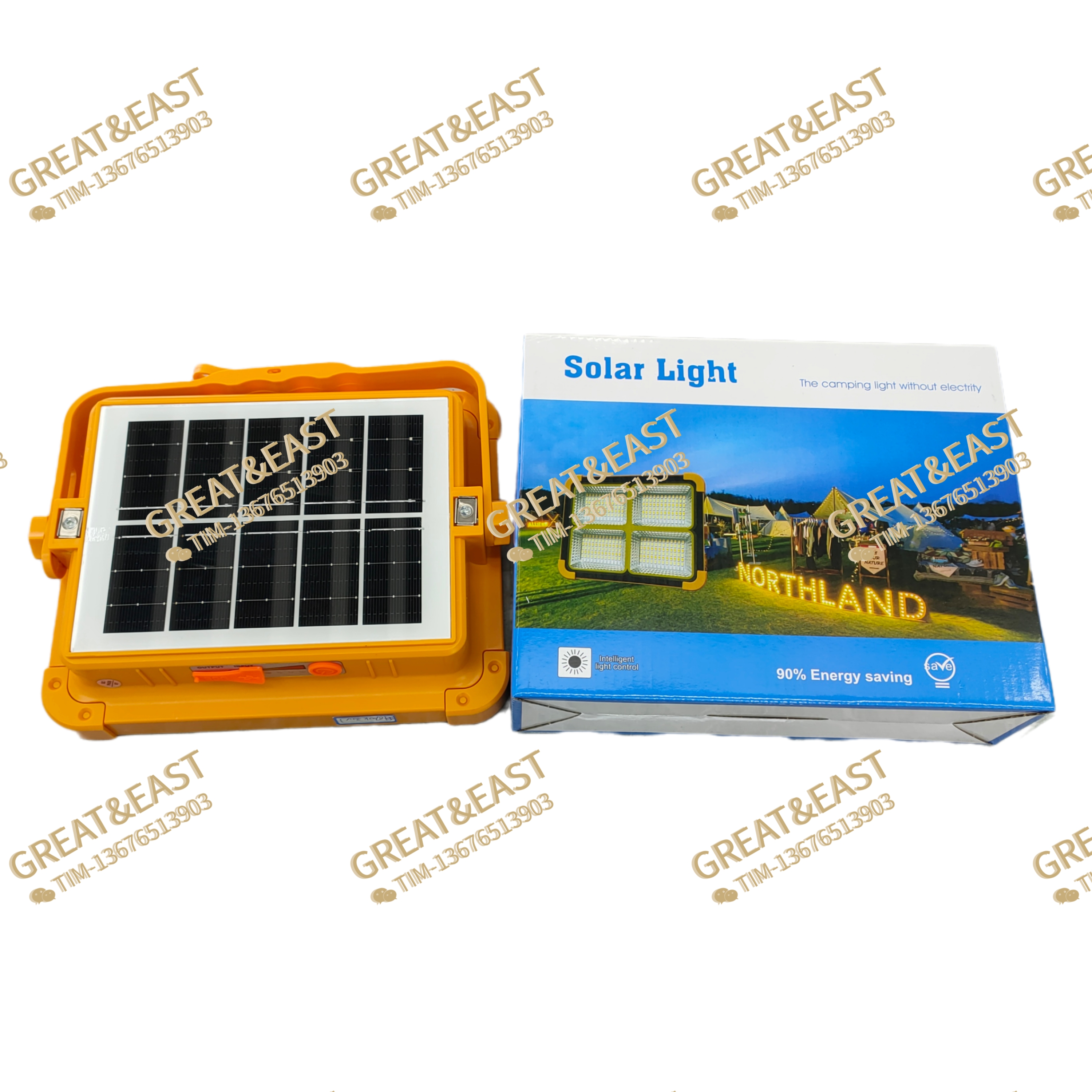 新能源产品Solar Light D18 四格手提灯详情2