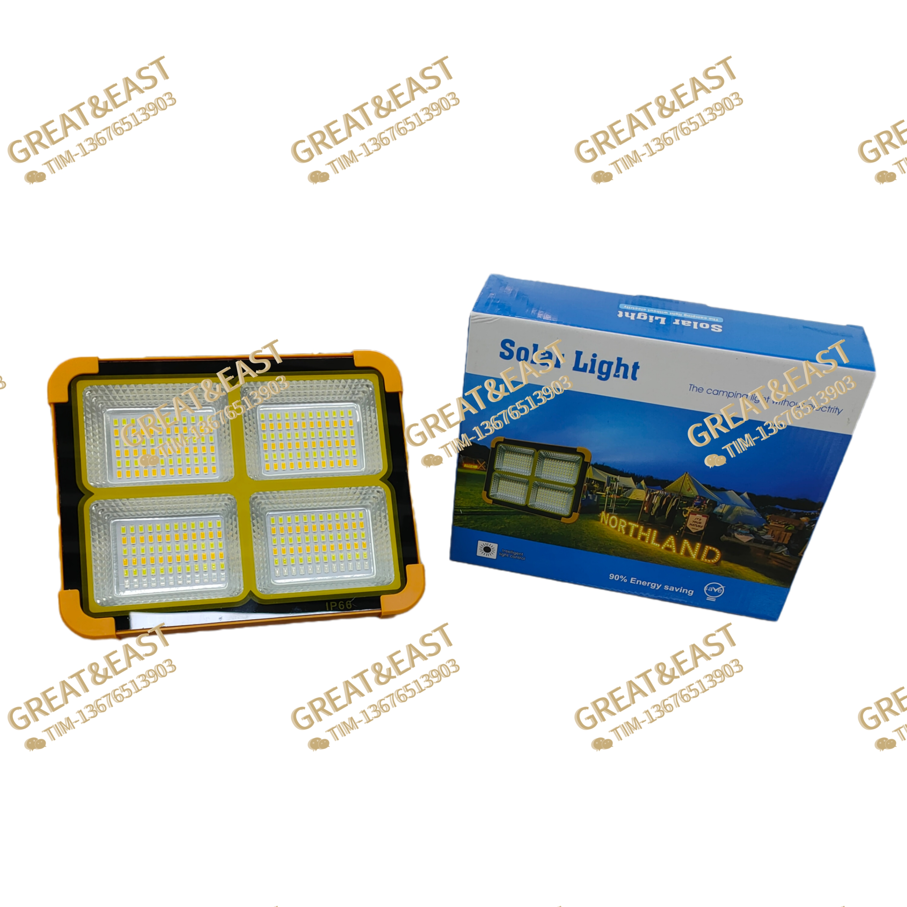 新能源产品Solar Light D18 四格手提灯详情4