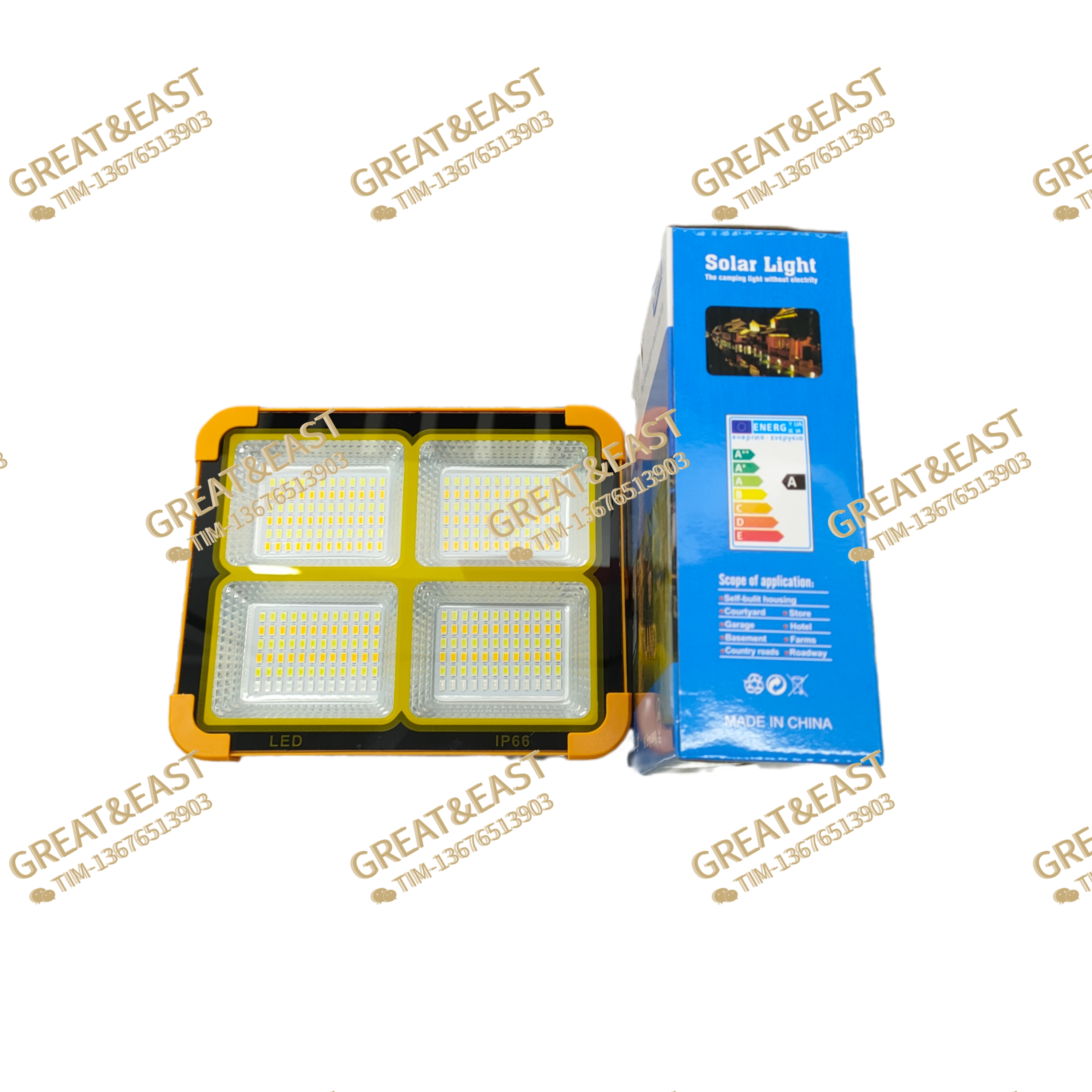 新能源产品Solar Light D18 四格手提灯详情5