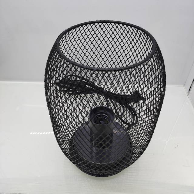 铁艺台灯黑笼烛台蜡烛台灯咖啡厅酒吧装饰烛台详情3