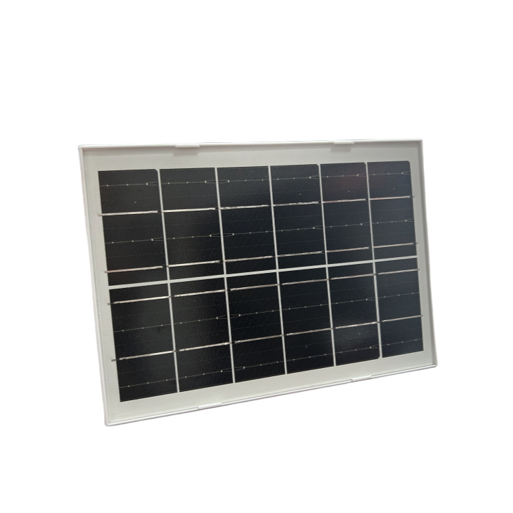 厂家供应5v7W单晶太阳能监控板可兼容各种监控摄像头太阳能板外壳详情3