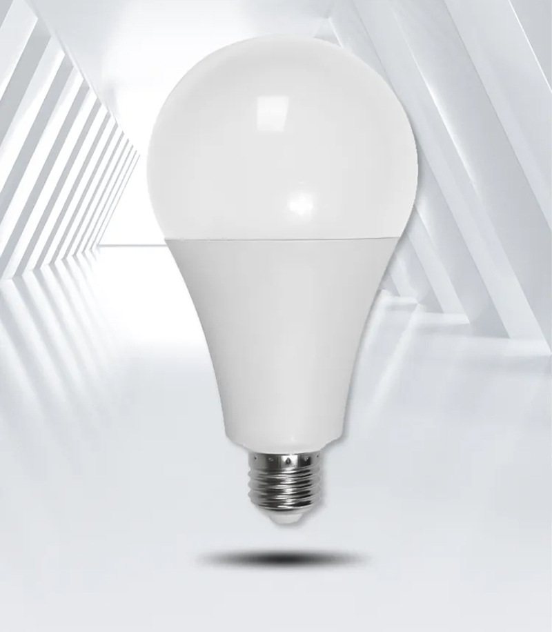LED塑包铝A灯泡E27家用白光暖光高亮护眼节能B22球泡灯工厂直销详情3