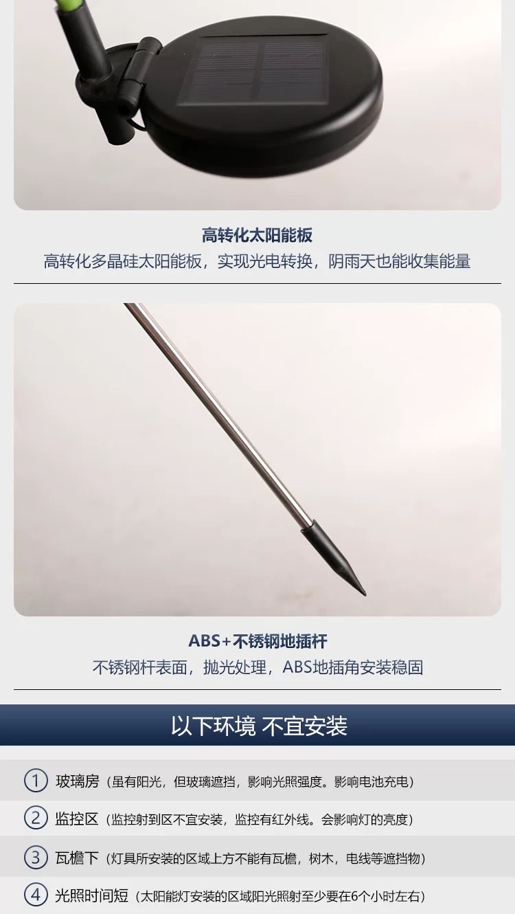 太阳能庭院灯荷花灯串户外景观灯花园地插灯莲花灯氛围装饰草坪灯详情11