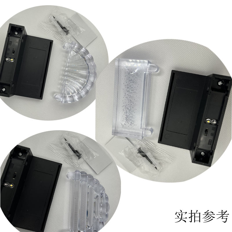 太阳能壁灯户外挂墙灯家用防水庭院花园布置阳台院子阶梯氛围装饰详情12