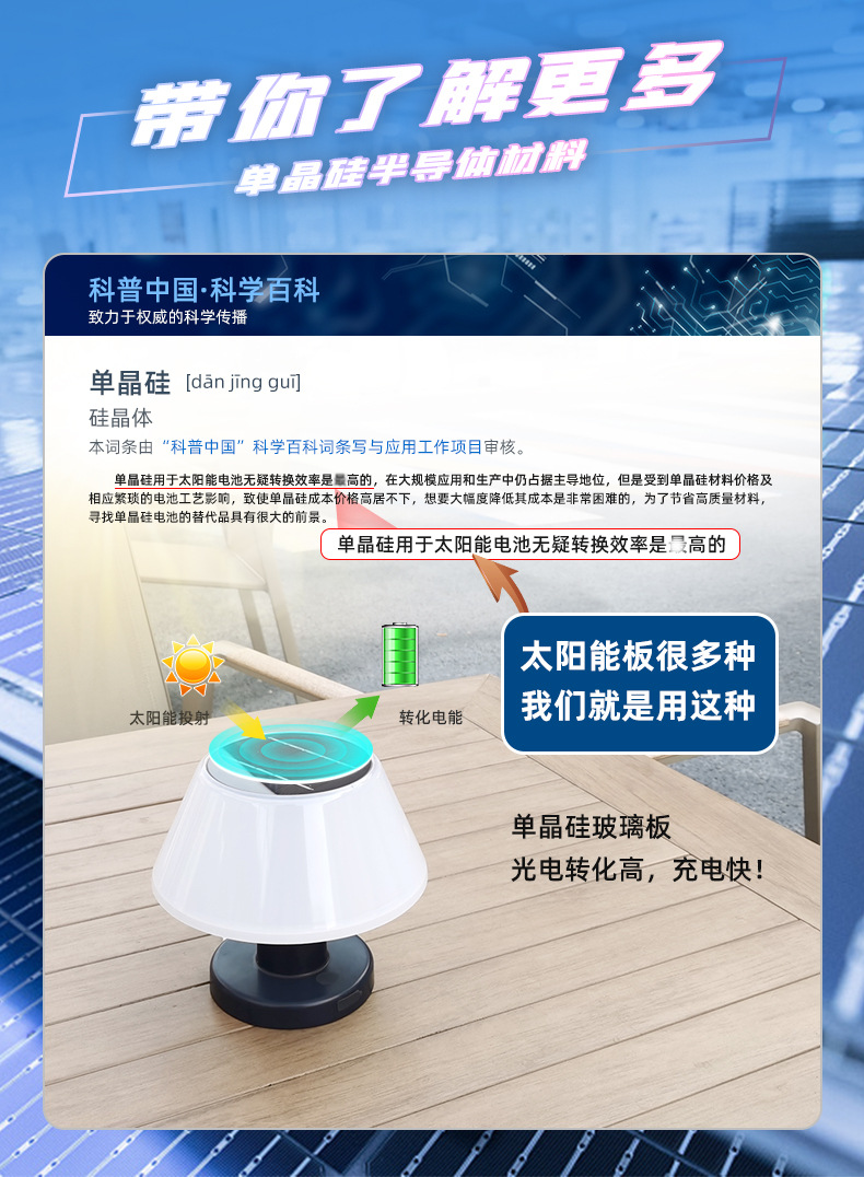 欧美室外酒吧太阳能充电台灯 户外庭院太阳能小夜灯 酒吧桌面灯详情4