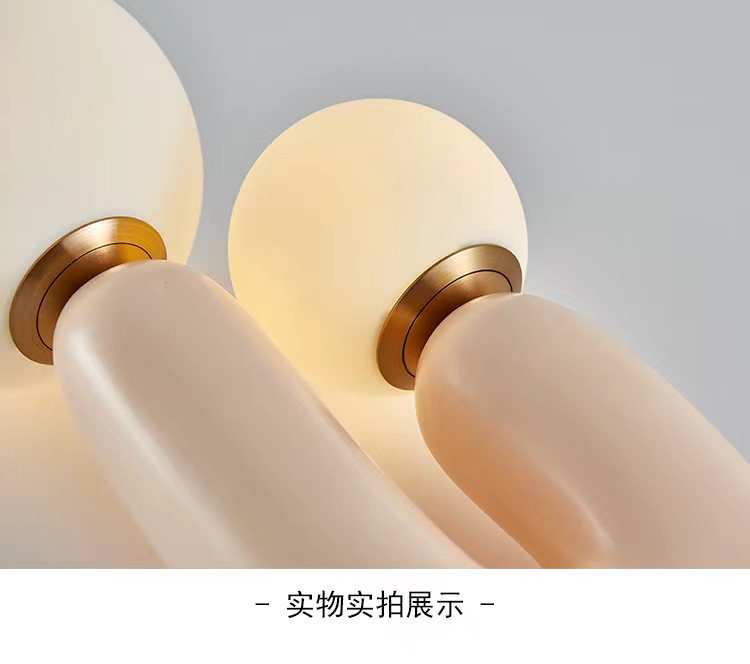 北欧儿童房卧室床头灯创意艺术台灯设计师样板房装饰客厅双头台灯详情9