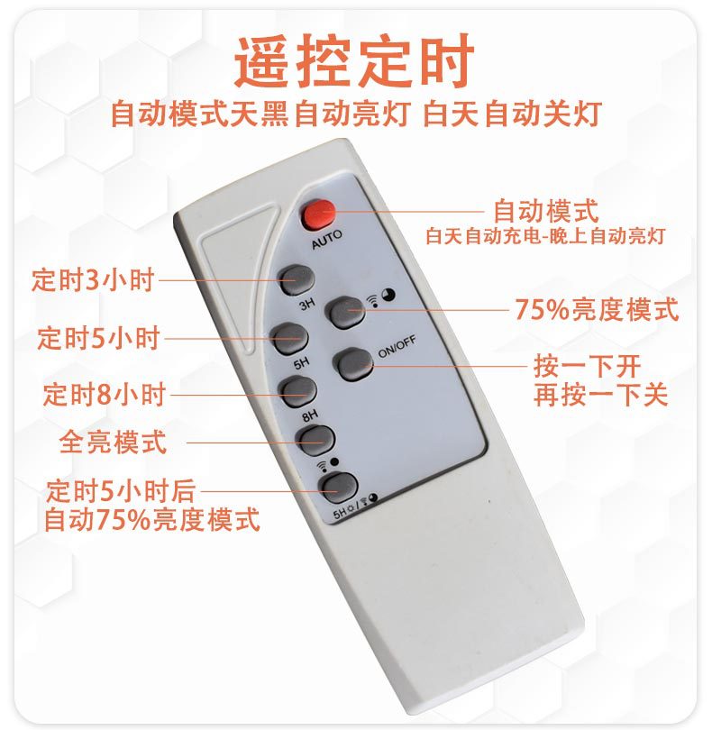 跨境大功率充电款一体化太阳能路灯超亮家用街道光控自动感应照明详情5