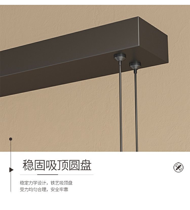 餐厅吊灯轻奢北欧吧台灯售楼部酒店大堂前台灯海鸥吊线灯工装灯具详情17