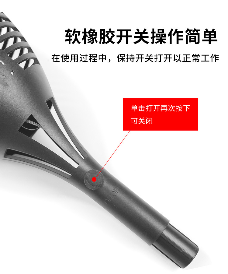 跨境太阳能火焰灯96led火把户外花园草坪庭院装饰灯地插景观灯详情5