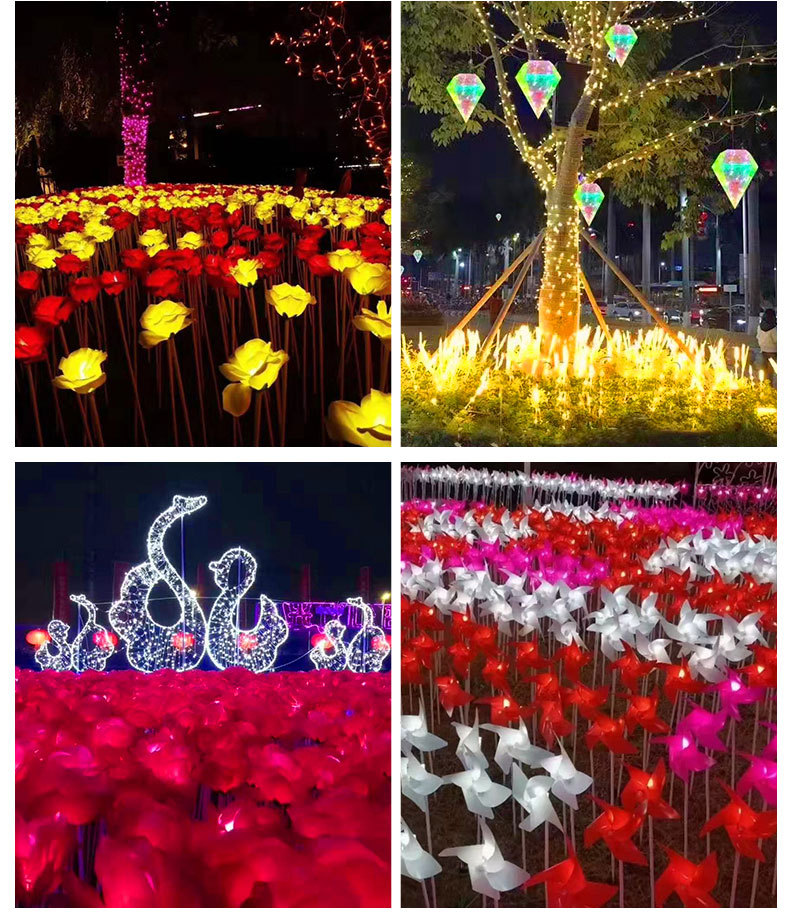 跨境新品太阳能蘑菇灯花园景观草坪蘑菇地插灯户外庭院太阳能灯详情23