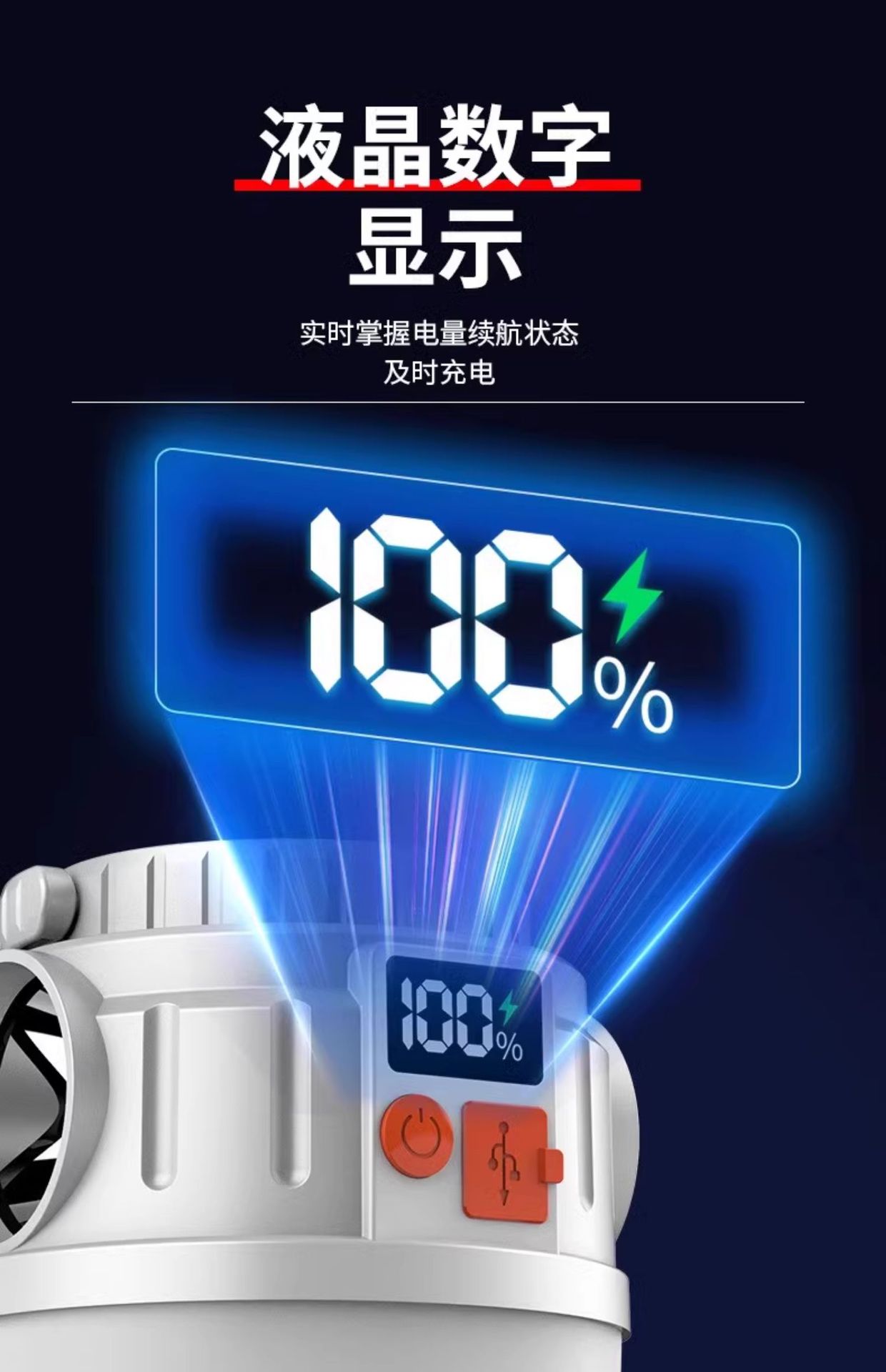 LED太阳能充电灯泡户外超亮照明灯家用停电应急灯夜市摆摊地摊灯详情14