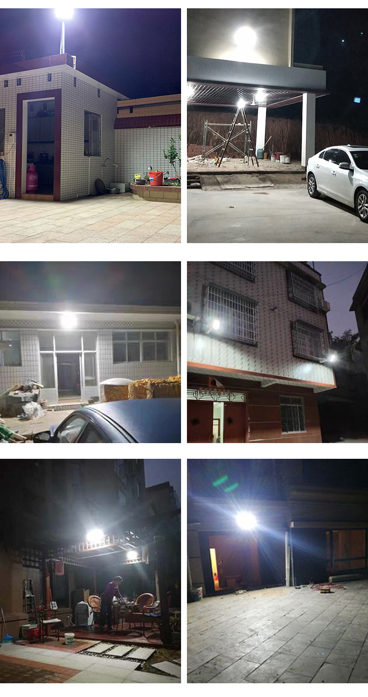 外贸新款太阳能灯爆亮投光灯新农村户外庭院灯防雨太阳能路灯批发详情14