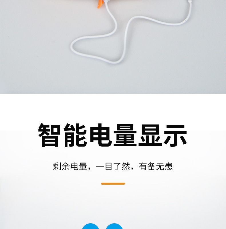 太阳能充电LED警示投光灯手提便携户外露营工作灯夜市摆摊照明灯详情20