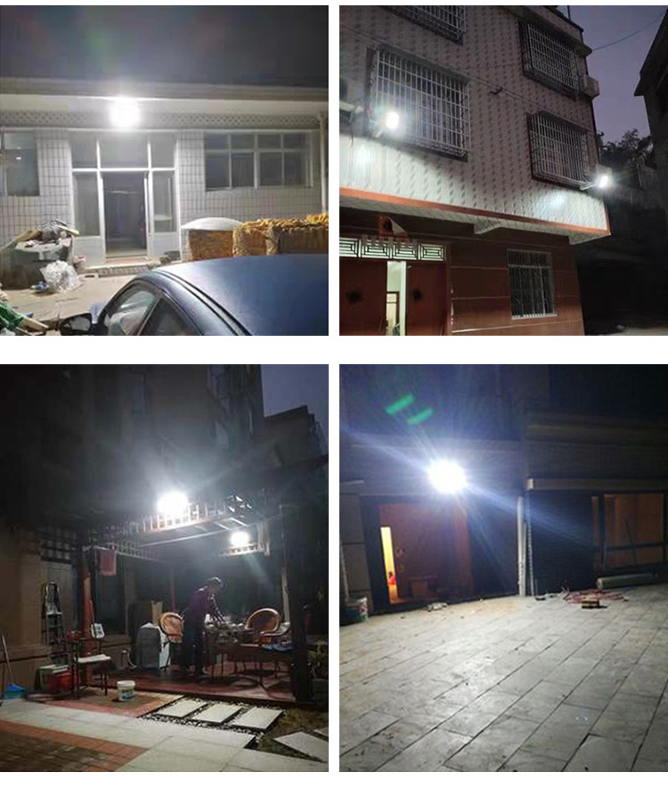2023新款太阳能灯户外庭院灯爆亮院子照明灯弧面广角投光灯路灯详情15