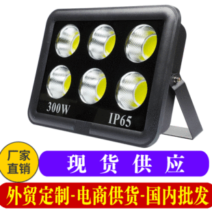 跨境led泛光灯大功率50W100W庭院聚光灯投射户外广告灯防水投光灯详情9