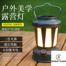 义乌闪电鹰跨境太阳能led可充电灯泡节能停电应急照明灯地摊夜市详情12