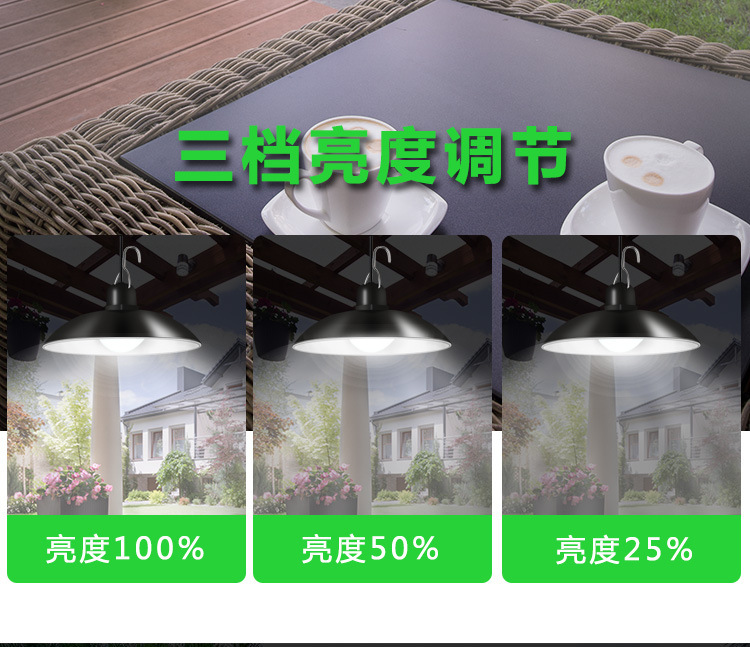 义乌闪电鹰新款太阳能吊灯LED超亮复古球泡灯户外防水节能详情20