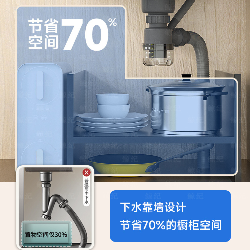 厨房304不锈钢手工小水槽单槽洗菜盆台下岛台水吧台迷你洗手水池详情4