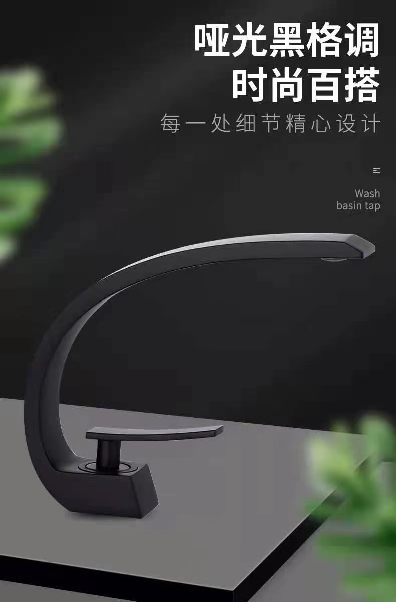 全铜面盆龙头洗脸盆池套装 高端家用洗手台冷热水龙头简约设计易清洁详情5