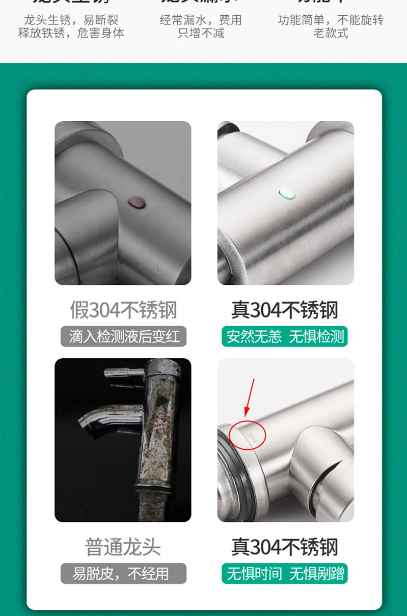 批发三角阀批发304不锈钢角阀热水器加厚角阀4分DN15止水阀铜阀芯详情5