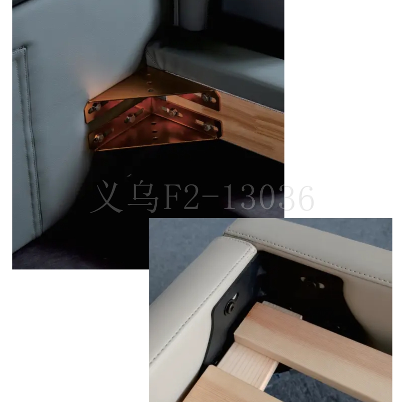 高档床架角码床架板托承重三角架详情2