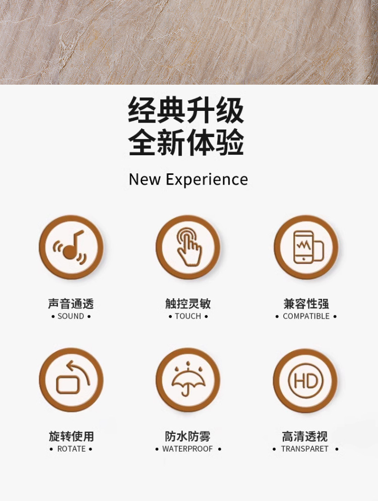 吸盘浴室手机架防水手机盒手机支架卫生间厕所壁挂式洗澡置物架神详情2