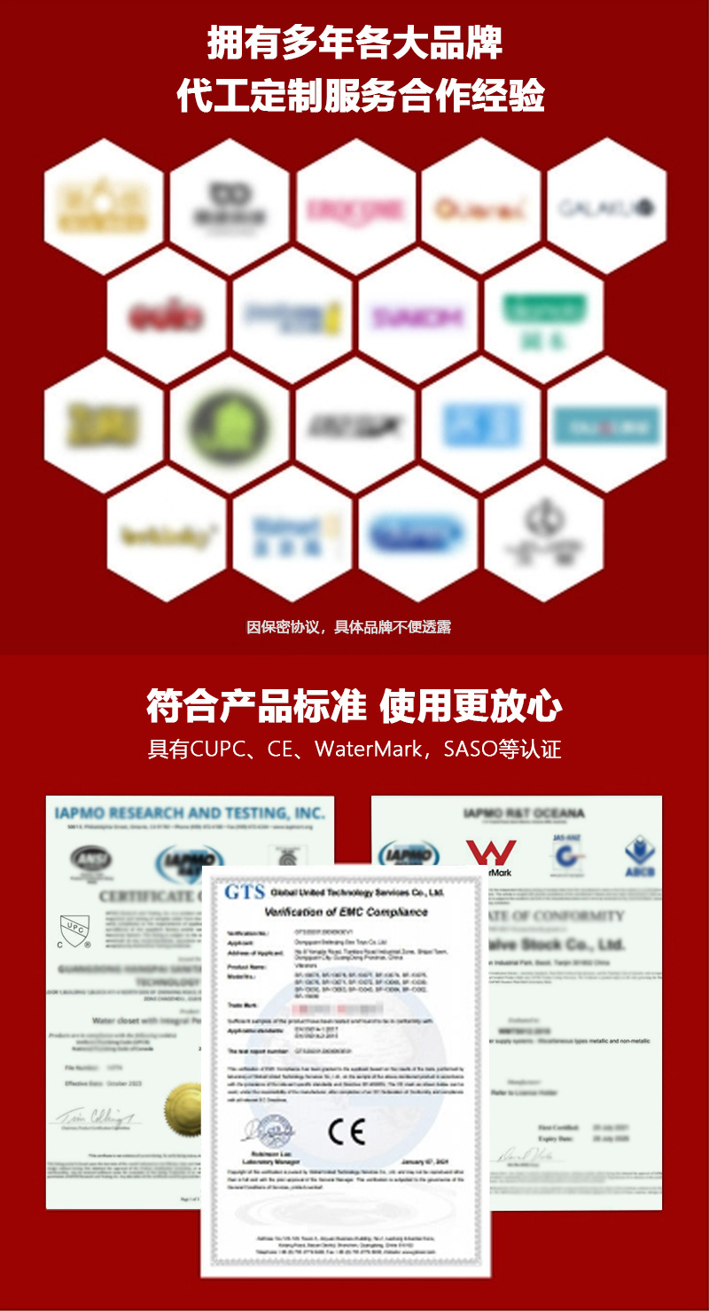 开平水暖五金美式简约轻奢全铜暗装入墙式冷热洗手盆面盆水龙头详情4
