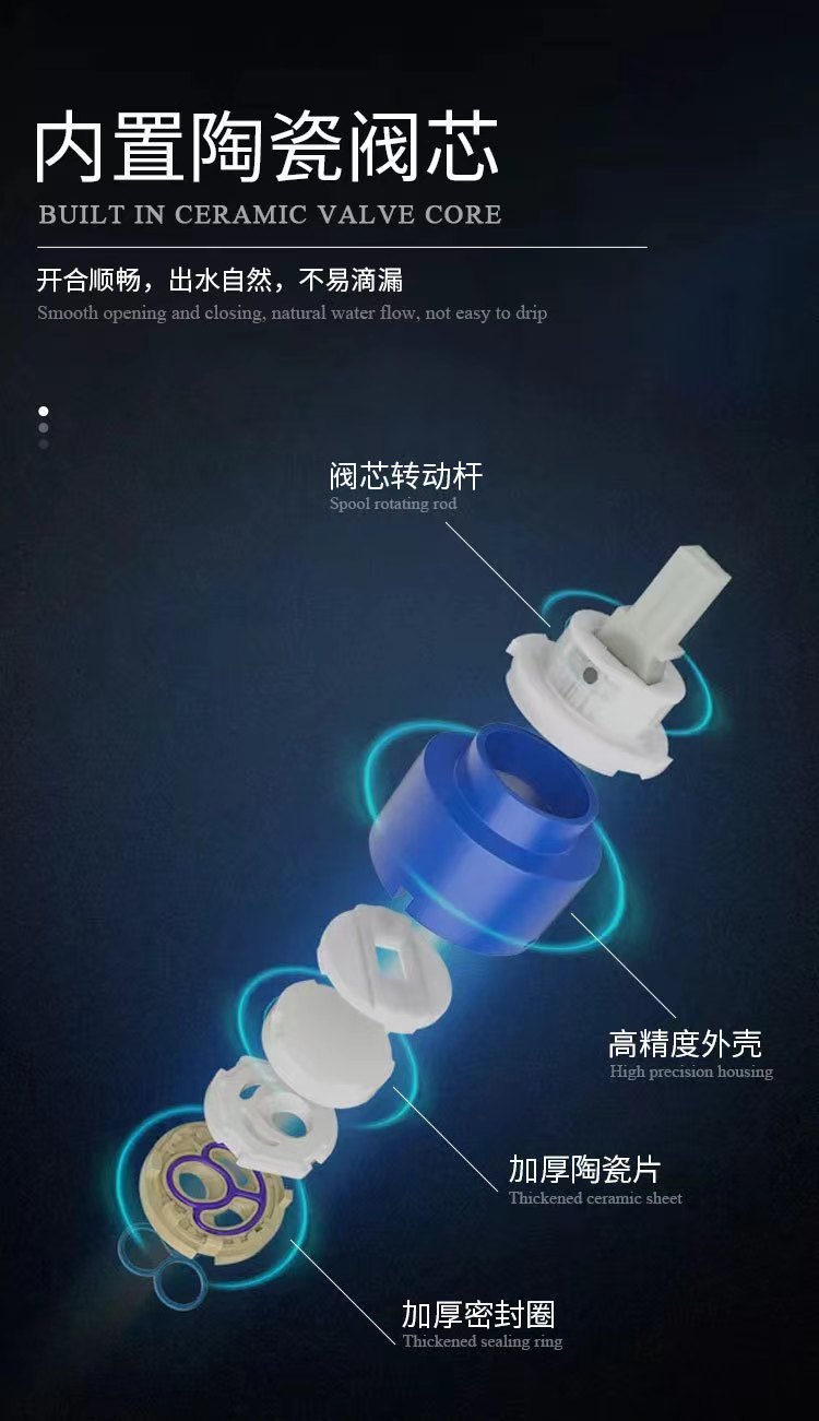 跨境304不锈钢水龙头厨房洗菜盆龙头三合一冷热带净水双用水龙头详情7