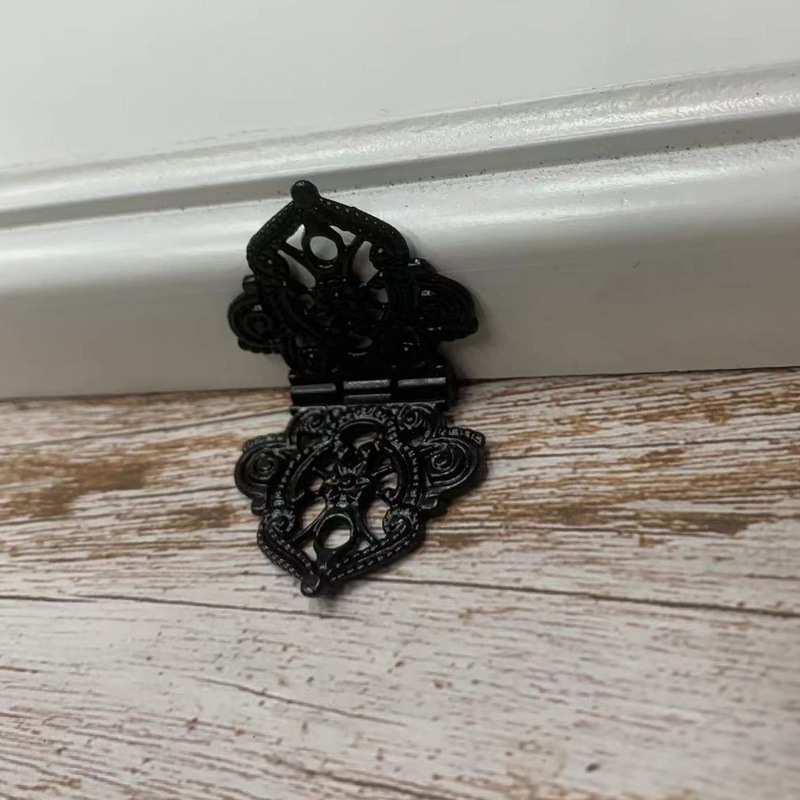 仿古印花合页锌合金仿古小铰链木盒礼品盒家具五金配件礼盒铰链详情4