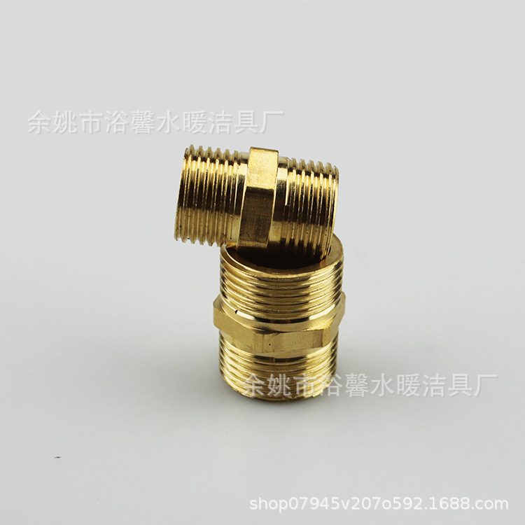 批发4分6分1寸不锈钢对丝全铜加厚双外丝接头水暖五金配件款供应详情9