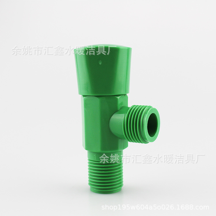 厂家直供PPR塑料角阀4分三角阀水龙头马桶进水管止水开关阀配件款详情7
