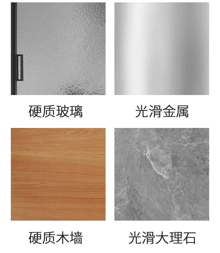 墙上置物长型带毛巾杆浴室免打孔冰川纹卫生间收纳悬挂家用0588详情7