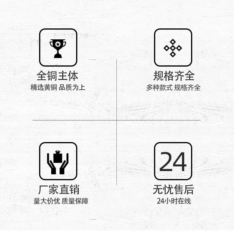 全铜金属内六角外丝堵头螺纹四分六分一寸内六角堵头（中迅五金）详情2