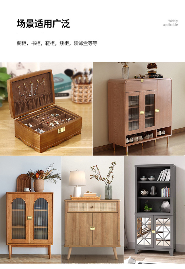 源厂家直批太平口五金锁扣酒盒礼盒木/皮箱午餐盒卡扣工具U型锁扣详情3