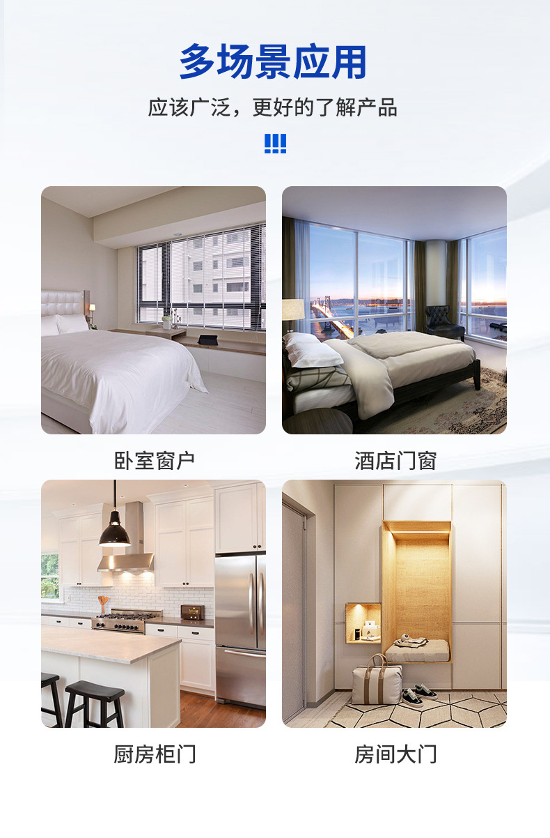 50型铝合金门窗合页黑色合页断桥平开窗门窗合页五金配件铰链合页详情9