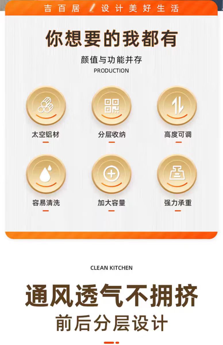 枪灰毛巾架卫生间免打孔浴室置物架卫生间壁挂式太空铝毛巾杆详情2