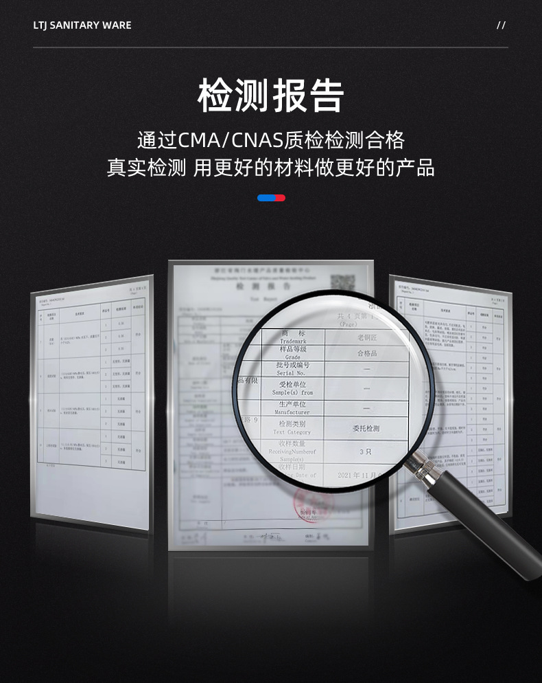 老铜匠角阀纯铜热水器马桶全铜三角阀冷热家用阀门开关角阀大流量详情7