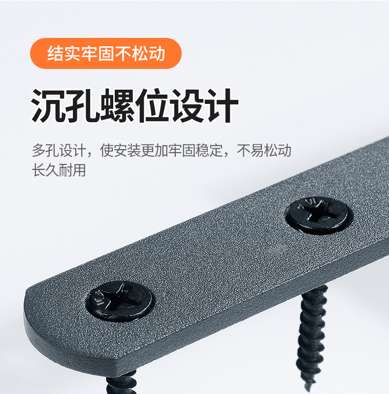 不锈钢磨砂灰角码家具层板拖90度固定l型支架桌椅角铁窗户角连接详情10
